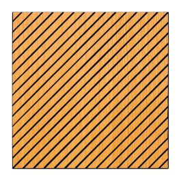 Akustikpaneele mit diagonalem Muster - Modell: Kirsche, Maße: 600 x 600 x 9,4 mm, Stück: 10, Packungsinhalt: ca. 3,6 m²