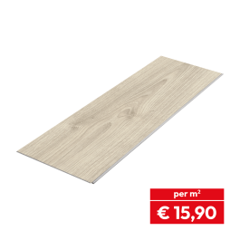 Laminatboden Clicksystem - Modell: LYON Eiche Dekor, Abmessung: 1292 x 193 x 7 mm