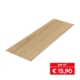 Laminatboden Clicksystem - Modell: MONACO Eiche Dekor, Abmessung: 1292 x 193 x 7 mm