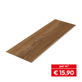 Laminatboden Clicksystem - Modell: PARIS Eiche Dekor, Abmessung: 1292 x 193 x 8 mm