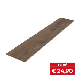 Vinylboden SPC Clicksystem 1220 x 229 x 6,5 mm (LxBxH) - Modell: GLUCK Eiche Dekor