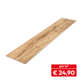 Vinylboden SPC Clicksystem 1220 x 229 x 6,5 mm (LxBxH) - Modell: HAYDN Eiche Dekor