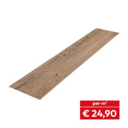 Vinylboden SPC Clicksystem 1220 x 229 x 6,5 mm (LxBxH) - Modell: STRAUSS Eiche Dekor