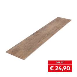 Vinylboden SPC Clicksystem 1220 x 229 x 6,5 mm (LxBxH) - Modell: VERDI Eiche Dekor
