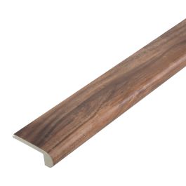 Stufenauflage Vollprofil für Click Vinyl, 2400 x 72 x 25 mm - Modell: CHOPIN Walnuss Dekor