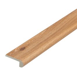 Stufenauflage Vollprofil für Click Vinyl, 2400 x 72 x 25 mm - Modell: MOZART Eiche Dekor