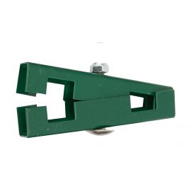 Gittermattenverbinder U-Form - Ausführung: grün beschichtet