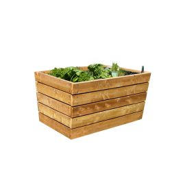 Holz Hochbeet Paula, extra massiv - Maße (L x B x H): 190 x120 x 80 cm