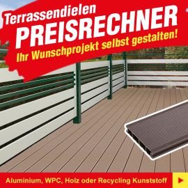 Terrassendielen Preisrechner