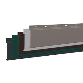 Alu Fassadenprofil 150 x 20 mm 