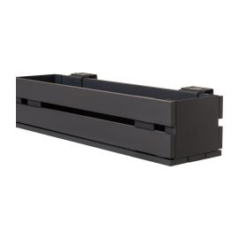 Aluminium Blumenkasten-Bausatz Mod. Dublin – Farbe: anthrazit (RAL 7016), max. Breite: 100 cm