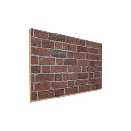 OSB Wandverkleidung / Dekorplatte - Modell: Amadora, Abmessung: 1250 x 660 x 12 mm, Stück / Packung: 3