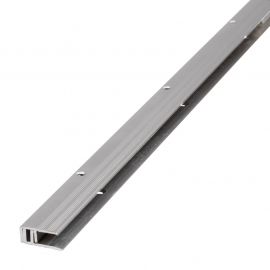 Abschlussprofil Aluminium  - Länge: 90 cm, Ausführung: Alu silber