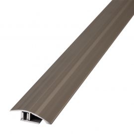 Ausgleichsprofil Aluminium  - Länge: 100 cm, Ausführung: Alu Edelstahloptik