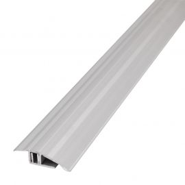 Ausgleichsprofil Aluminium  - Länge: 100 cm, Ausführung: Alu silber