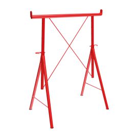 Gerüstbock Profi Ausführung / höhenverstellbar – Maße: ca. 105-190 cm, Gewicht: 15,8 kg, Auflagebreite: ca. 120 cm