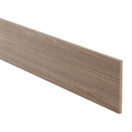 Design Setzstufe mit Holzkern 1200 x 200 x 12 mm, 4 Stück  - Modell: PUCCINI Esche grau