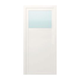 Kunststofftür Mod. Standard 1 - 980 x 1980 mm (B x H), Anschlag: innen rechts - DIN rechts