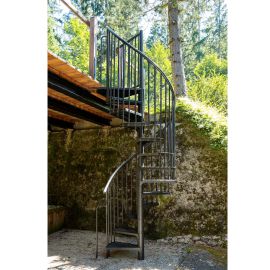 Spindeltreppe / Wendeltreppe Los Angeles Schwarz