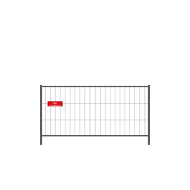 Mobilzaun / Bauzaun - Ausgleichselement Breite: 2,20 m / Höhe: 1,20 m