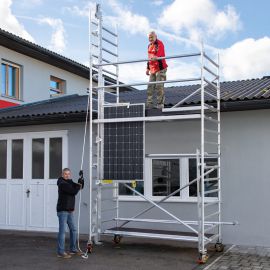 Solar Paneel Lift  - passend für Mod.: E-104, Gerüstlänge: 2,50 m, Arbeitshöhe: 6,30 m