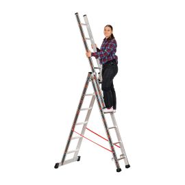 Euro-Profi Mehrzweckleiter 3-tlg. Mod. S307
