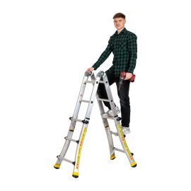 Alu Teleskopleiter Euro-Light Mod. TS