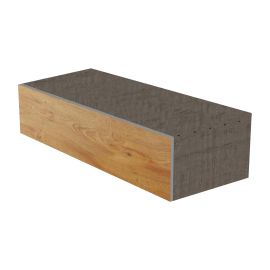 Setzstufe Vinyl 1200 x 200 x 5 mm - Modell: MOZART Eiche Dekor