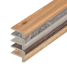 Stufenauflage Vollprofil für Click Vinyl, 2400 x 72 x 25 mm