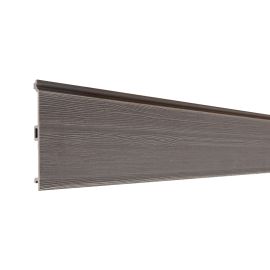 WPC Profil Mode - Farbe: schwarzgrau, Länge: 200 cm, Höhe: 20 cm, Stärke: 2 cm