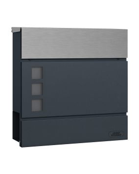 Briefkasten Mod. 37A - Farbe: anthrazit