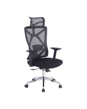 Bürostuhl Nova - Abmessungen: 65 x 116-126,5 x 80 cm, Farbe: schwarz