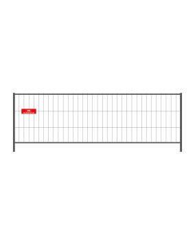 Mobilzaun / Bauzaun - MZ-120 - Breite: 3,50 m / Höhe: 1,20 m
