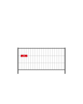 Mobilzaun / Bauzaun - Ausgleichselement Breite: 2,20 m / Höhe: 1,20 m