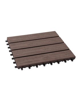 Terrassenfliese WPC Florenz - Abmessungen: 300 x 300 mm