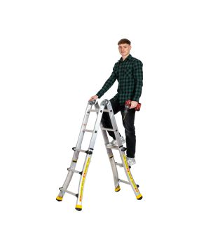 Alu Teleskopleiter Euro-Light Mod. TS