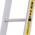 Euro-Light Schiebeleiter 2-tlg. Mod. 202 ABVERKAUF - Sprossenzahl: 2 x 15, Länge max.: ca  7,40 m