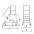 Podestleiter Nr. 515 - Stufen: 8, Arbeitshöhe: 390 cm