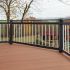 Abschluss Terrassendielen WPC - Länge: 2900 mm, Querschnitt: 50 x 15 mm, Farbe: Holzoptik braun