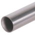 Edelstahl Rundrohr 129 x 2,0 mm geschliffen - Länge: 600 cm