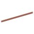 Sicht- und Lärmschutz Simple Profi Abschlussprofil WPC Höhe 14 cm - Farbe: braun, Länge: 300 cm