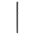 Zaunpfosten Mod. P - Ausführung: anthrazit beschichtet, für Zaunhöhe: 143 cm, Länge: 200 cm, Befestigungspunkte: 8