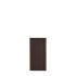 Akustikpaneele  - Modell: Walnuss dunkel - künstliches Holzfurnier, Maße: 1200 x 600 x 22 mm, Stück: 4, Packungsinhalt: ca. 2,88 m²