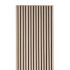 Akustikpaneele  - Modell: Hickory Walnuss - künstliches Holzfurnier, Maße: 1200 x 600 x 22 mm, Stück: 4, Packungsinhalt: ca. 2,88 m²