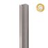 Alu U-Profil 2-teilig für 44 mm Profile - Farbe: dunkelgrau 5S, Länge: 100 cm