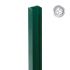 Alu U-Profil 2-teilig - Farbe: grün, Länge: 100 cm