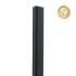 Alu U-Profil stirnseitige Montage für 20 mm Profile, Ausführung: Eck- und Endsteher  - Farbe: anthrazit 5S, Länge: 100 cm