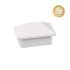 Alu Ornament Abdeckkappe Verona  - Farbe: grau 5S, Form: Pyramide, Querschnitt: 44 x 30 mm