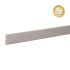 Alu Abschlussprofil 80 x 20 mm  - Farbe: dunkelgrau 5S, Länge: 250 cm