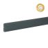 Alu Nut & Federprofil 80 x 20 mm  - Farbe: anthrazit 5S, Länge: 300 cm